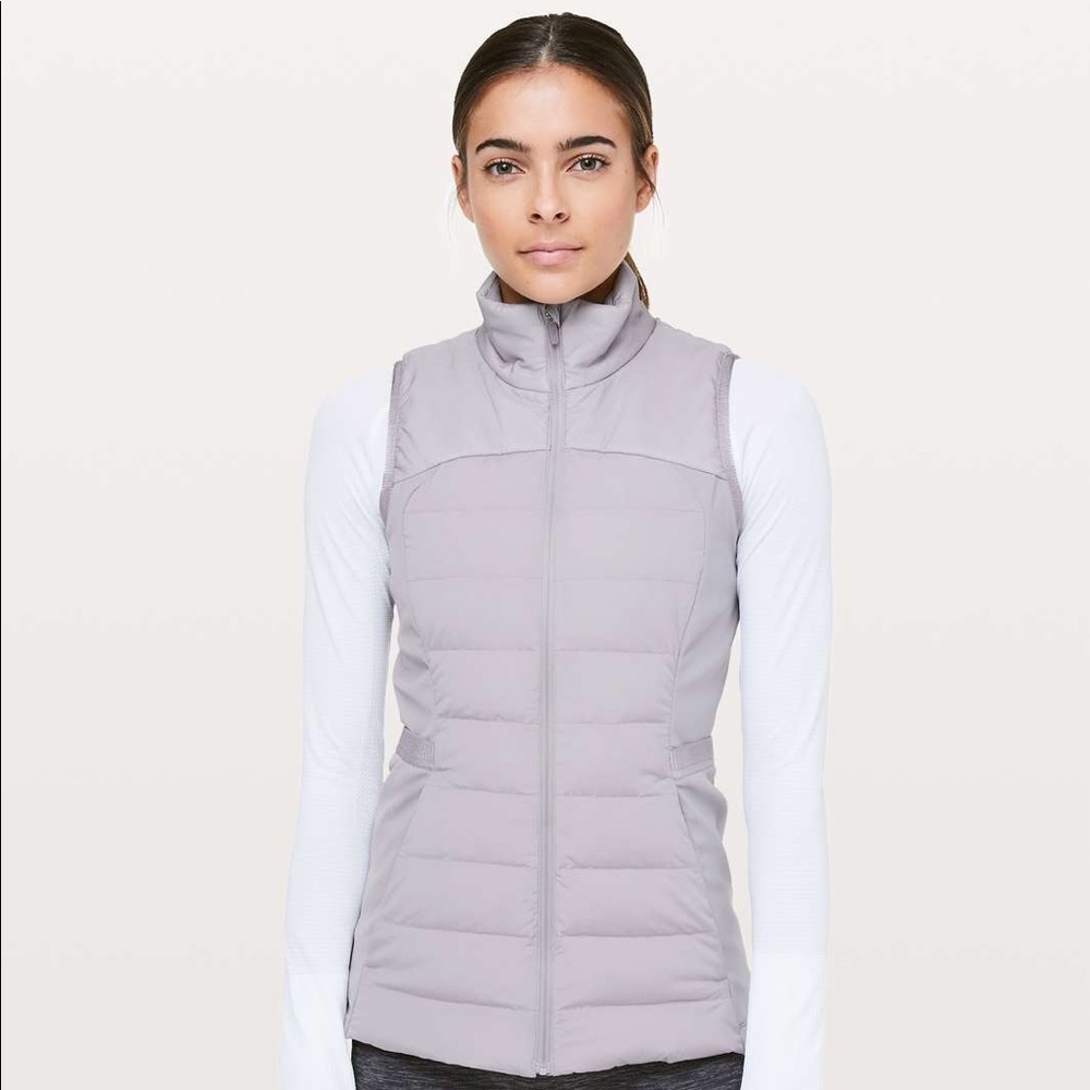 Lululemon Down for it All Vest - Dark Chrome